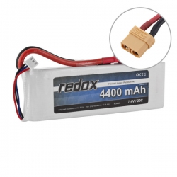 Redox 4400 mAh 7,4V 20C - pakiet LiPo